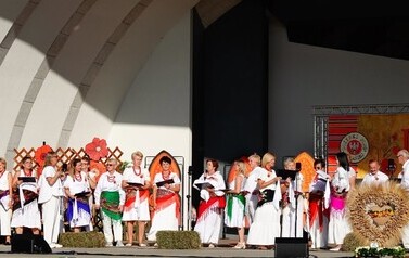 Prezentacja artystyczna zespołu śpiewaczego z CKiSz