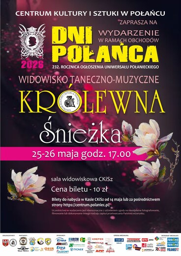 Widowisko taneczno-muzyczne "Kr&oacute;lewna Śnieżka"