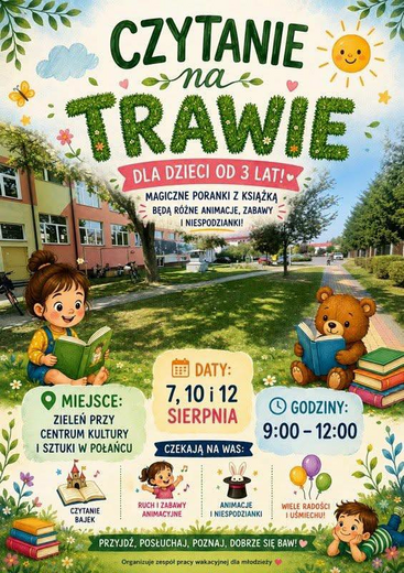 Czytamie na trawie