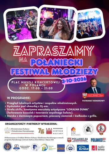 Połaniecki Festiwal Młodzieży 2026 już 3 października!
