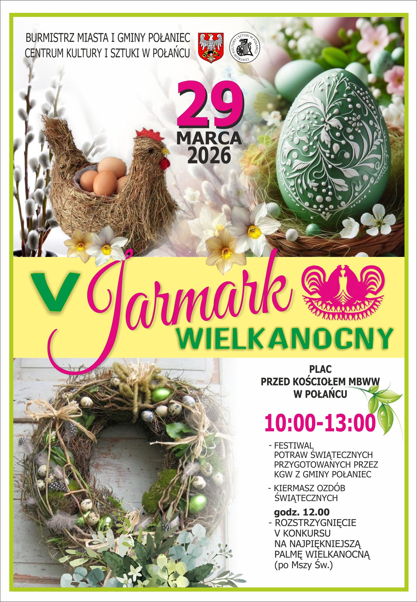 Jarmark wielkanocny - data, program wydarzenia 