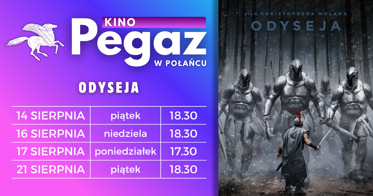 Plakat filmu "Odyseja" 
