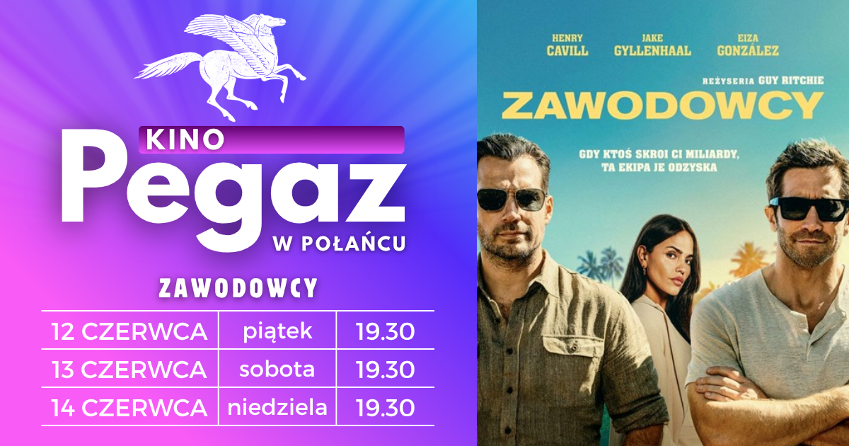 Plakat filmu "Zawodowcy", opis filmu, terminu seans&oacute;w w&nbsp;kinie "Pegaz"