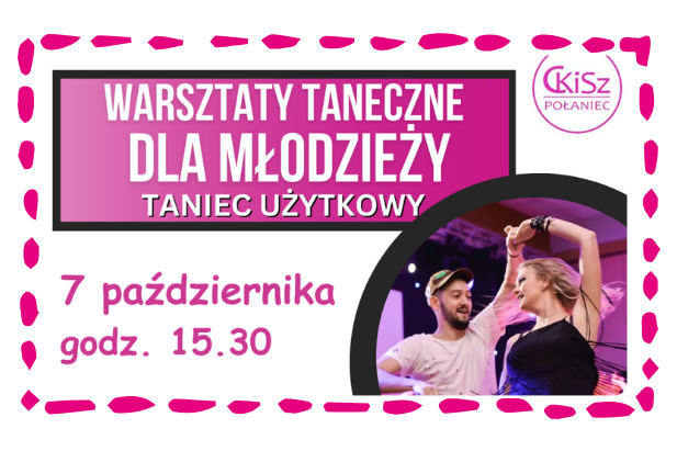 plakat warsztat&oacute;w tanecznych 