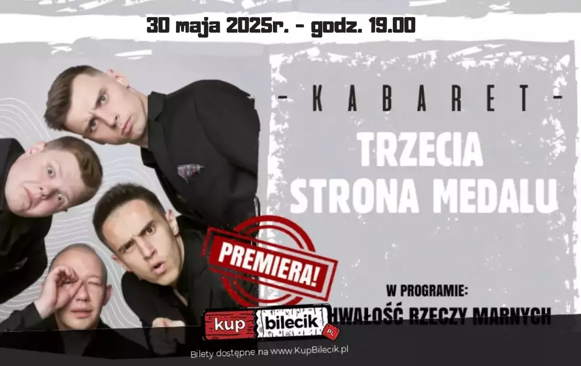 Zdjęcie do Zapraszamy na kabaret "Trzecia strona medalu"