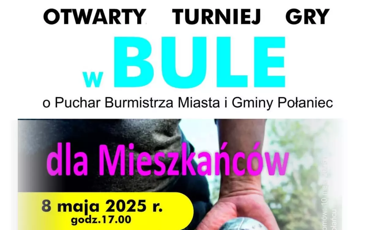 Zdjęcie do Zapraszamy na turniej w bule dla mieszkac&oacute;w
