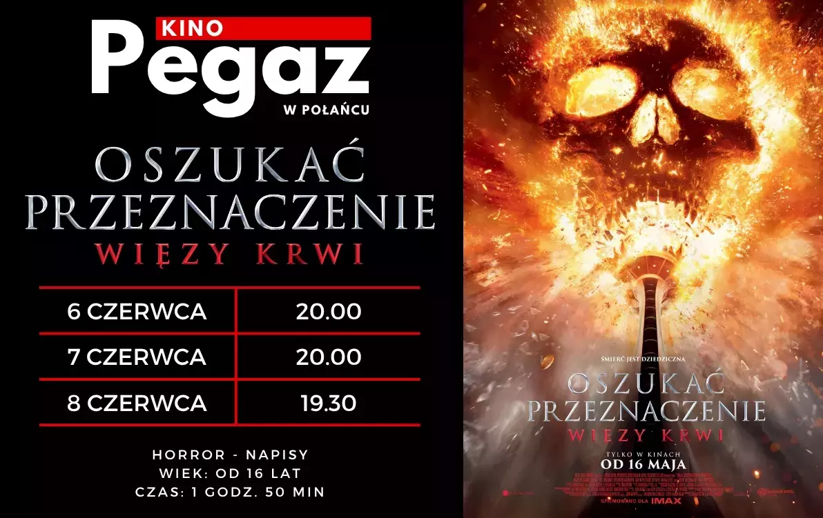 Zdjęcie do Kino "Pegaz" zaprasza na film "Oszukać&nbsp;przeznaczenie: więzy krwi"
