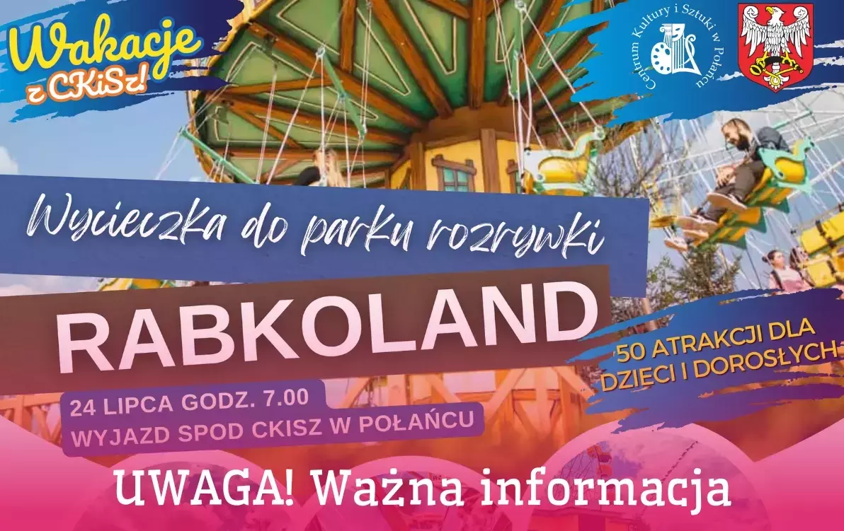 Zdjęcie do Ważna informacja dotycząca wycieczki do Rabkolandu 