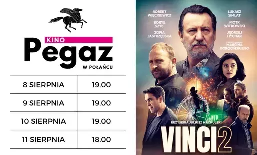Zdjęcie do Kino "Pegaz" zaprasza na film "Vinci 2"