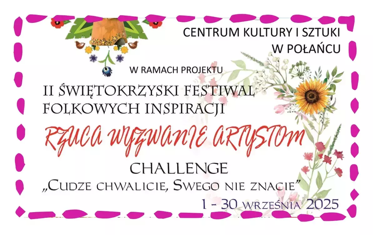 Zdjęcie do CKiSz Połaniec rzuca wyzwanie artystom! 