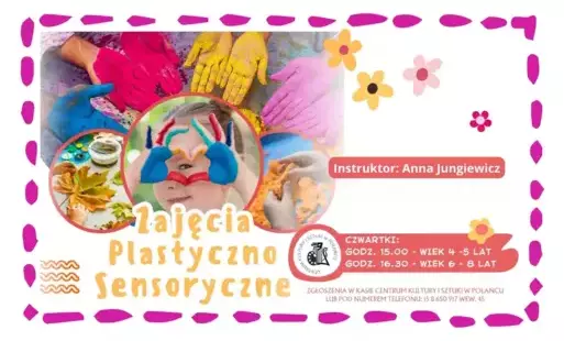 Minaitura wpisu o zajęciach plastyczno-sensorycznych - najważneijsze informacje