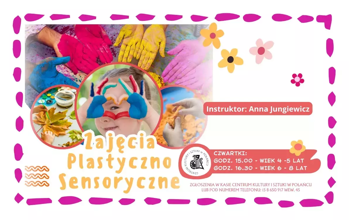 Zdjęcie do Zapraszamy na zajęcia plastyczno-sensoryczne