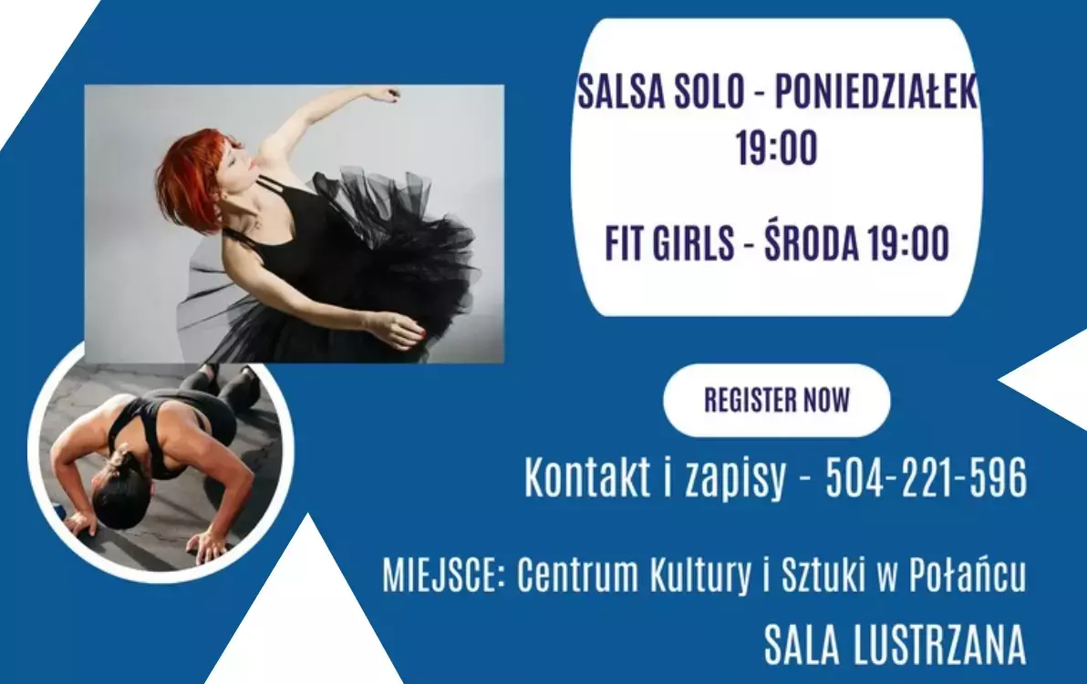Zdjęcie do Zapraszamy na zajęcia fitness