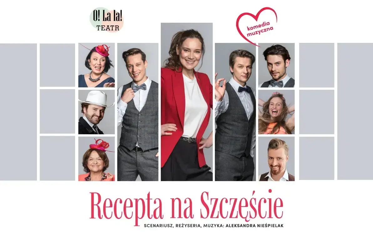 Zdjęcie do Spektakl "Recepta na szczęście" teatru "O! La la!" w CKiSz w Połańcu