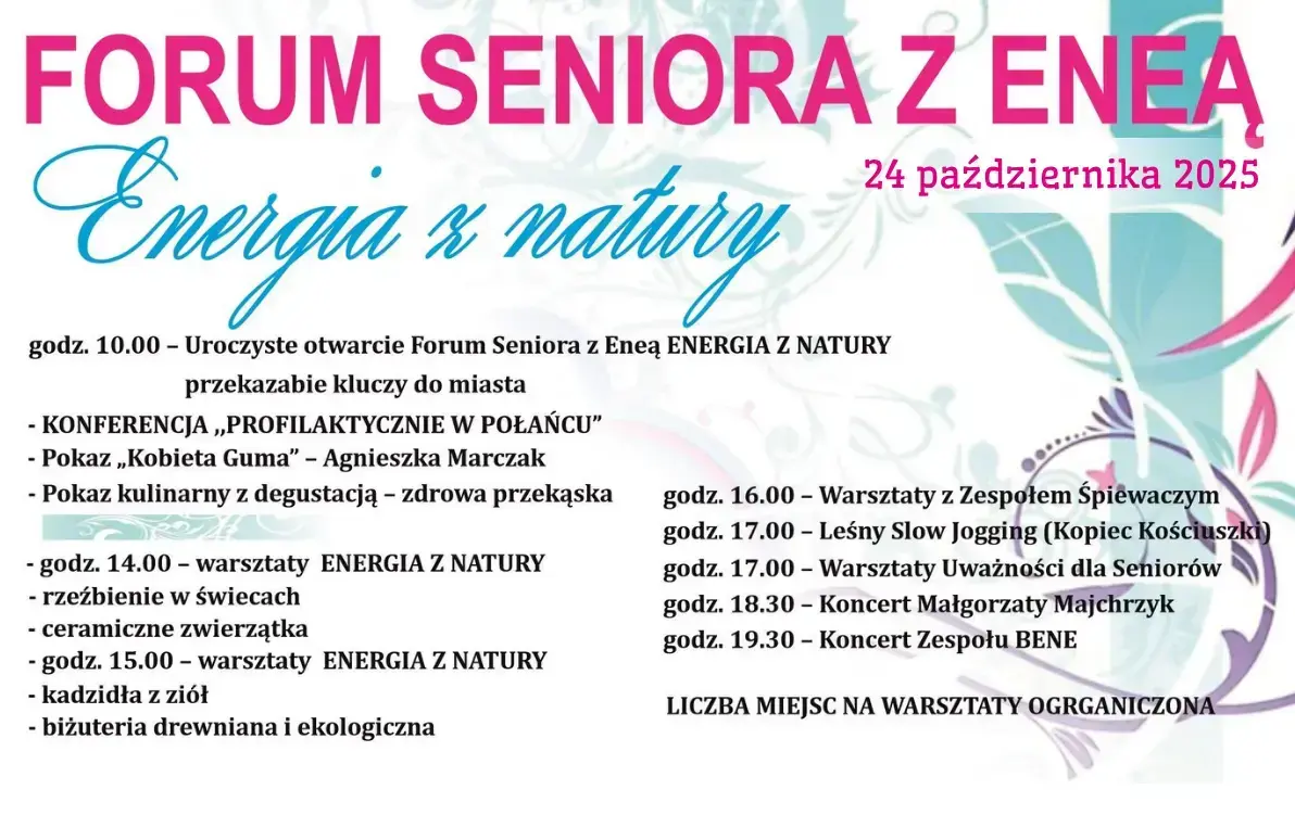 Zdjęcie do Forum seniora z Eneą - energia z natury