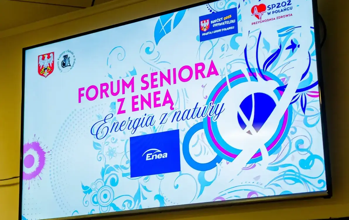 Zdjęcie do FORUM SENIORA Z ENEA &bdquo;ENERGIA Z NATURY&rdquo;