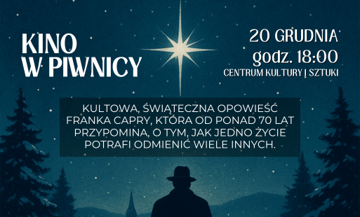 Zdjęcie do "Kino w piwnicy" - zapraszamy na wieczorny seans