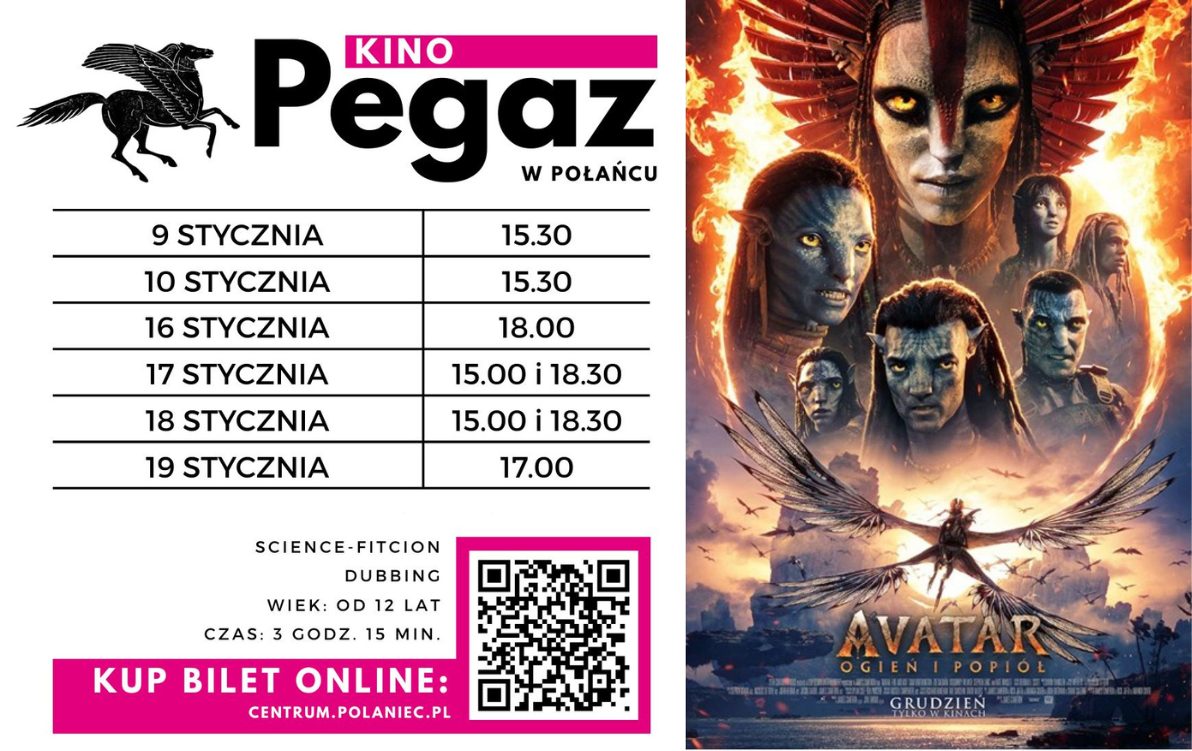 Zdjęcie do Kino "Pegaz" zaprasza na film "Awatar: Ogień i popi&oacute;ł"