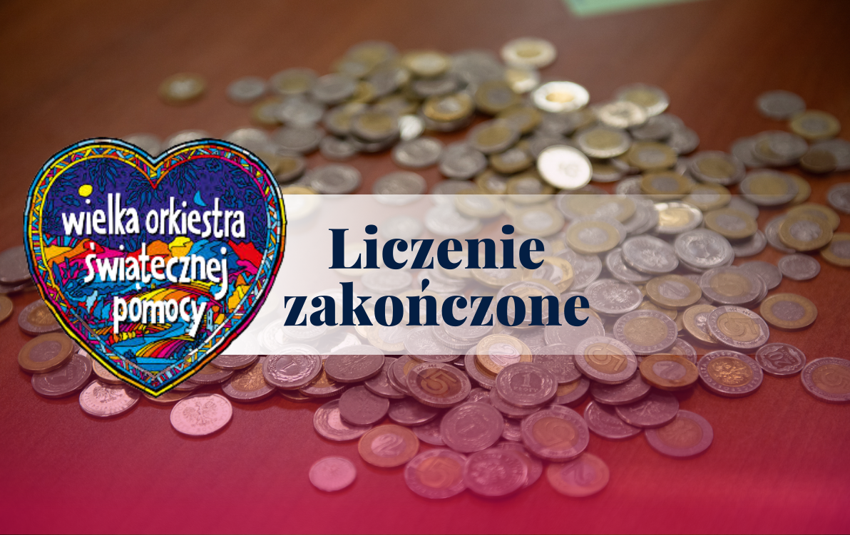 Zdjęcie do Zakończyliśmy liczenie - znamy kwotę, kt&oacute;rą przekażemy na WOŚP