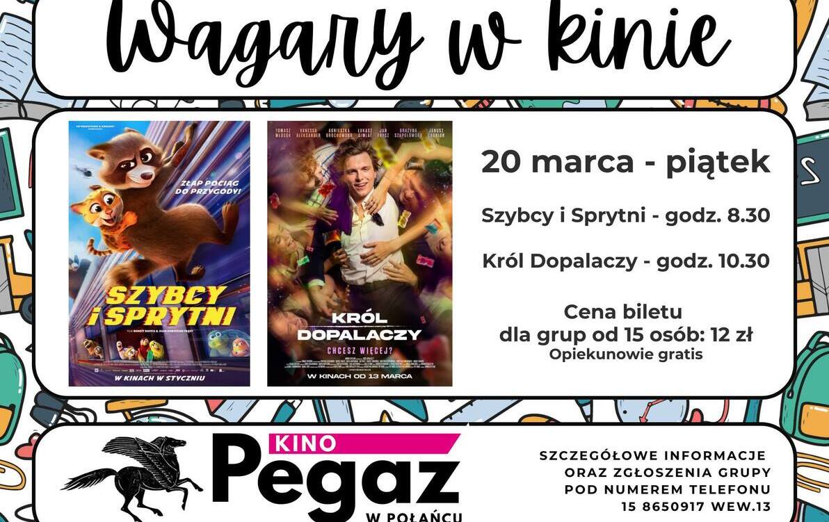 Zdjęcie do Wagary w kinie - specjalna oferta dla szk&oacute;ł