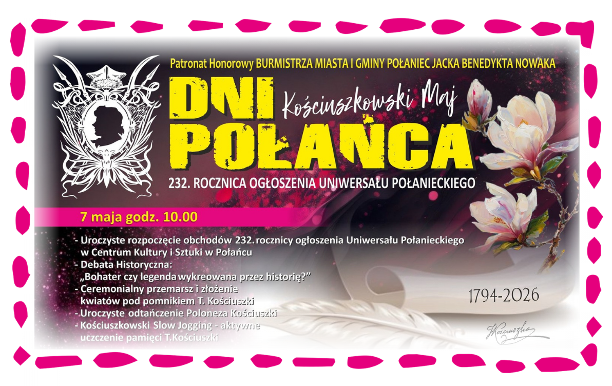 Zdjęcie do Oficjalne rozpoczęcie obchod&oacute;w Kościuszkowskiego maja