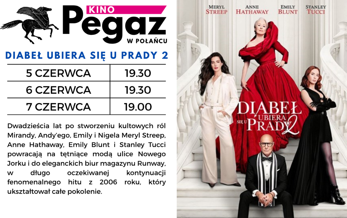 Zdjęcie do Kino "Pegaz" zaprasza na film "Diabeł ubiera się u Prady 2"