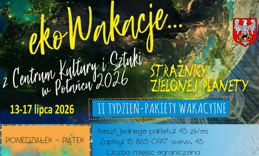 Mianitura wpsiu - eko wakacje 13-17 lipca 2026