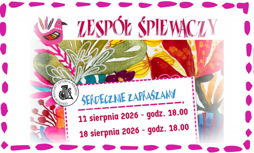 Zdjęcie do Zapraszamy na kolejene spotkania zespołu śpiewaczego 