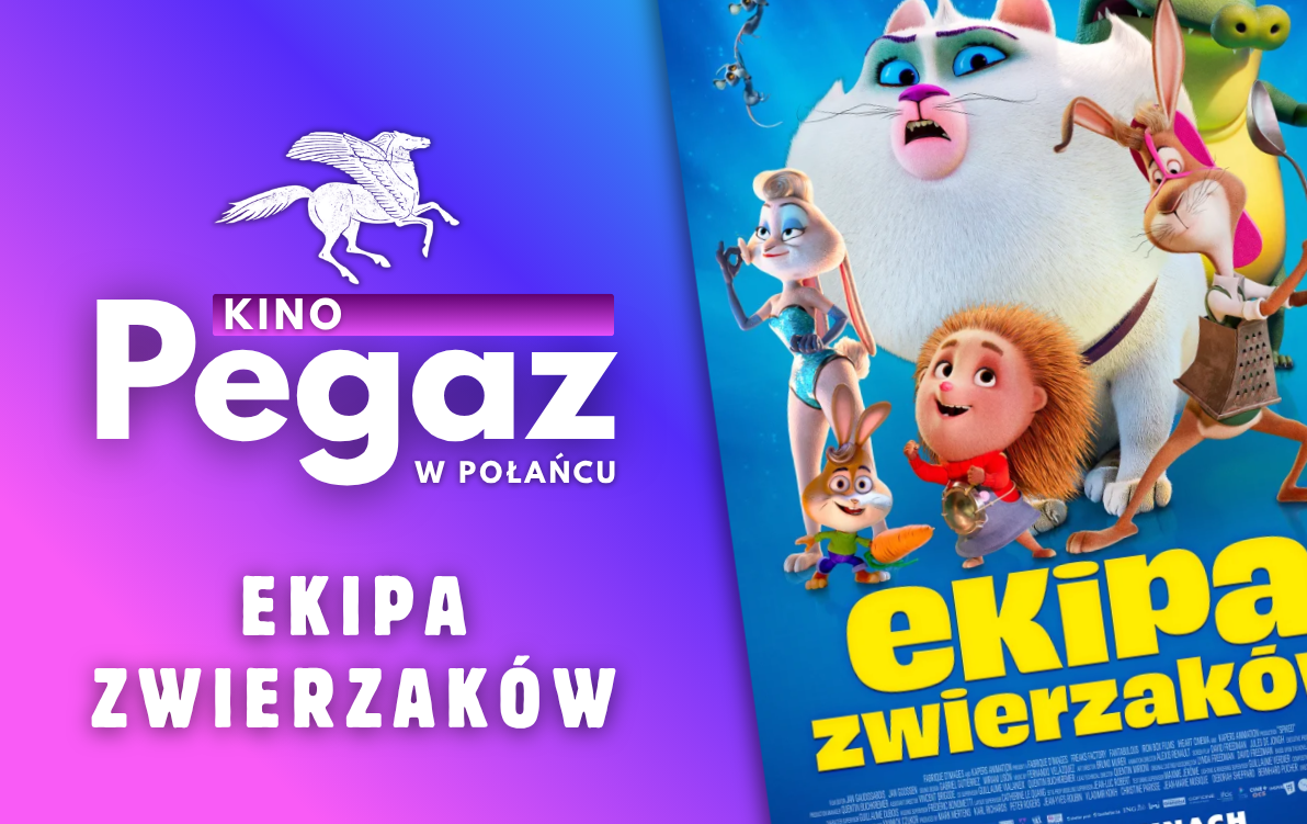 Zdjęcie do Dzień chłopaka - Kino "Pegaz" zaprasza na film "Ekipa zwierzak&oacute;w"
