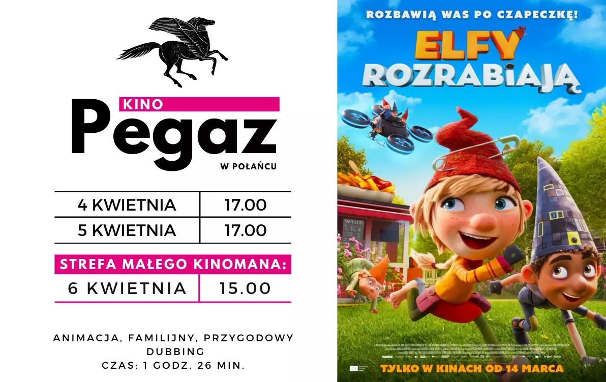 Zdjęcie do Kino "Pegaz" zaprasza na film "Elfy rozrabiają"