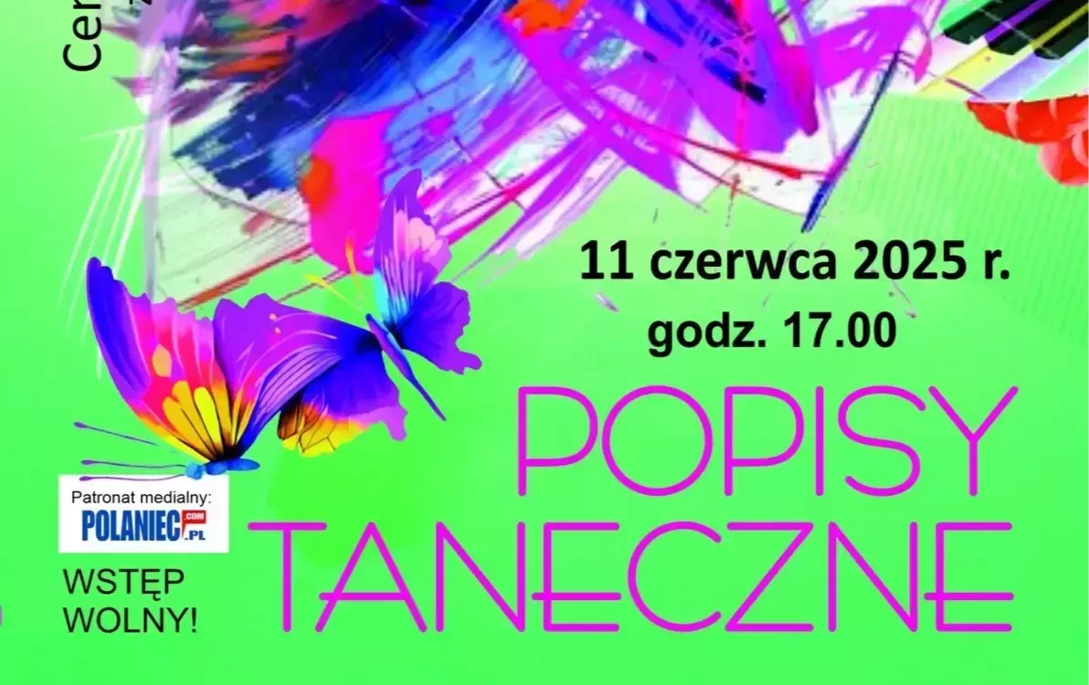 Zdjęcie do Zapraszamy na popisy taneczne 