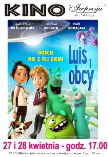 Luis i obcy - Plakat