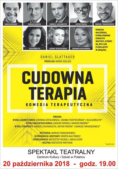 Cudowna Terapia - Teatr - 20 października o 19.00 w CKiSz