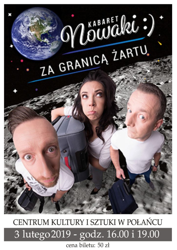 KABARET NOWAKI - Za granicą żartu - plakat