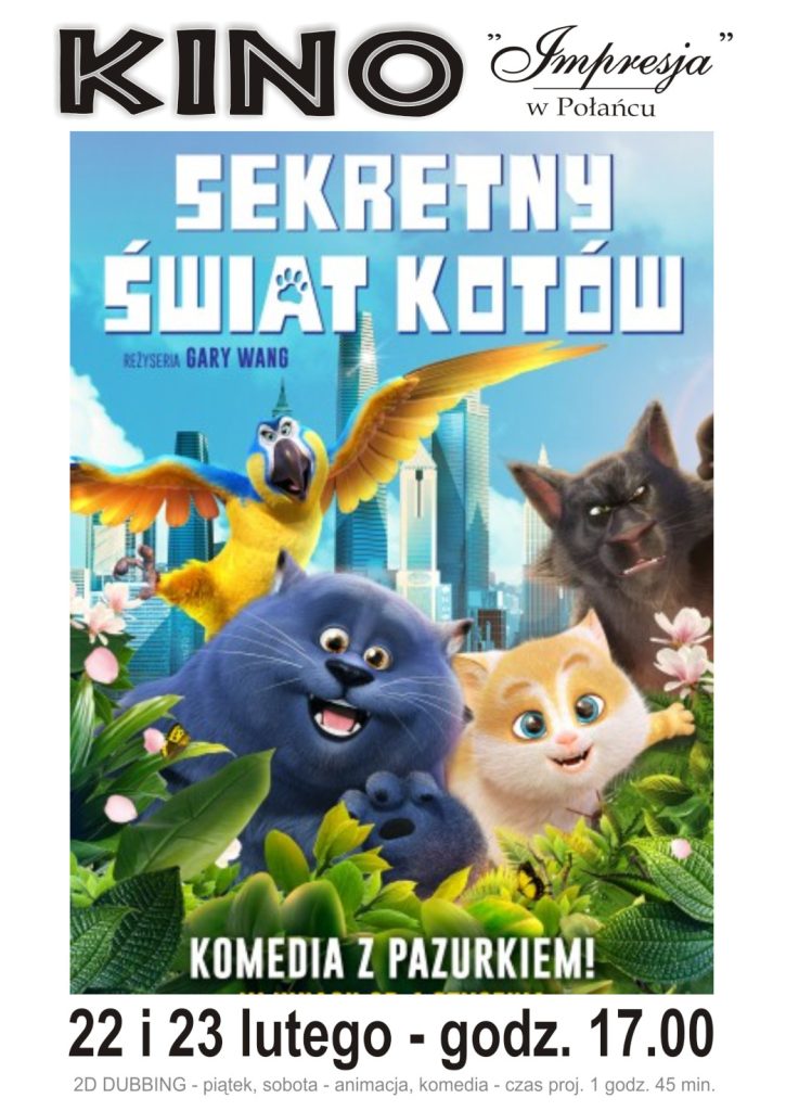 Sekretny świat kotów - plakat