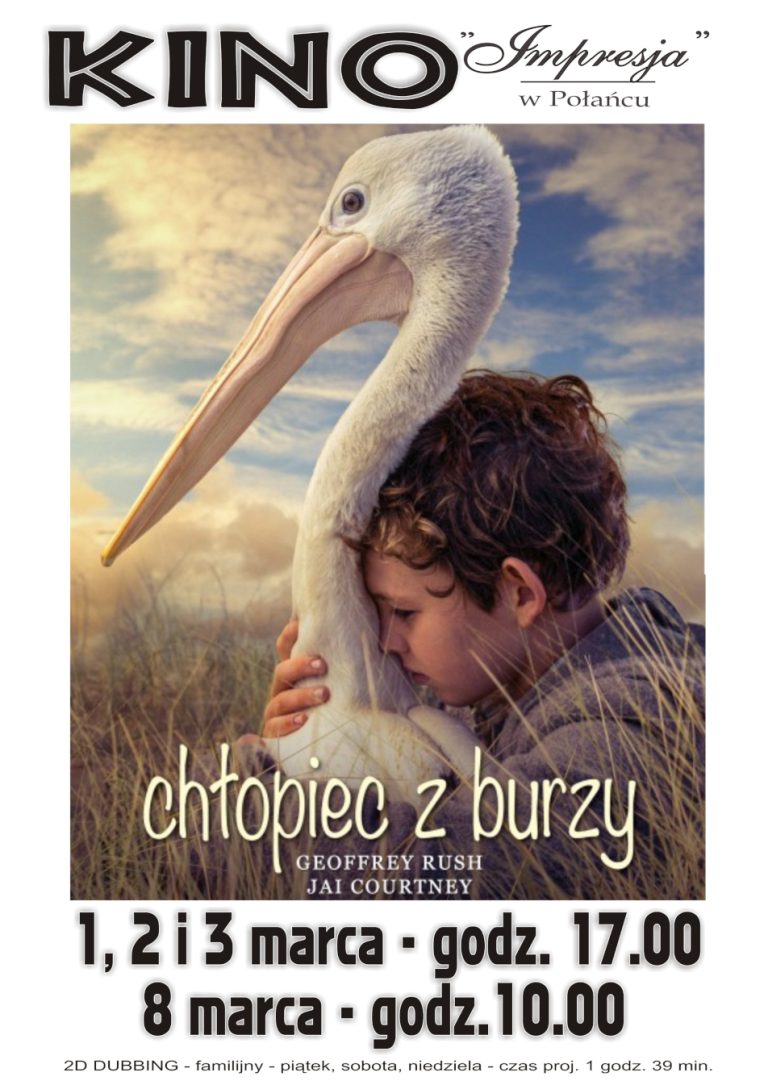 Chłopiec z burzy - plakat