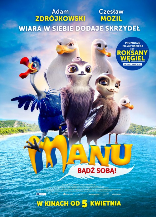 Manu. Bądź sobą! - plakat