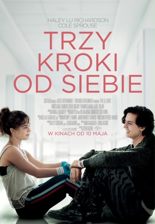 Trzy kroki od siebie - plakat