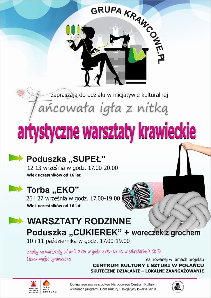 Warsztaty krawieckie w CKiSz