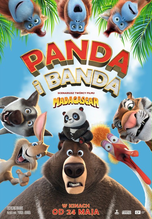 Panda i banda - plakat