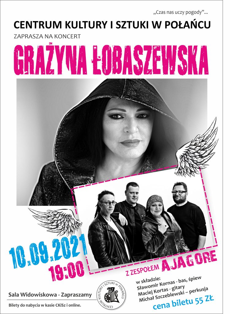 Koncert Grażyny Łobaszewskiej z zespołem Ajagore