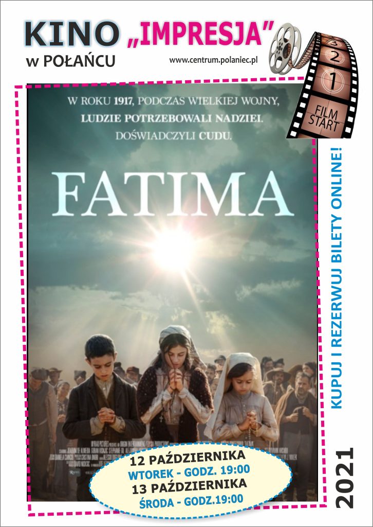 plakat Fatima w kinie Impresja