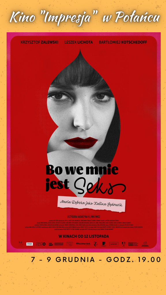 Plakat filmu Bo we mnie jest seks