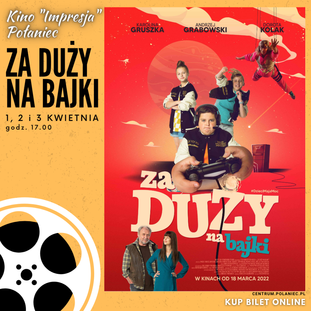 Plakat filmu Za duży na bajki