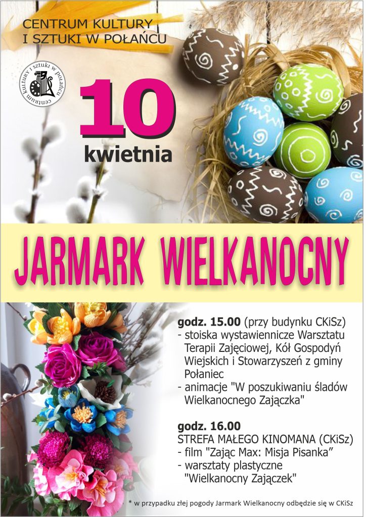 Plakat Jarmark Wielkanocny