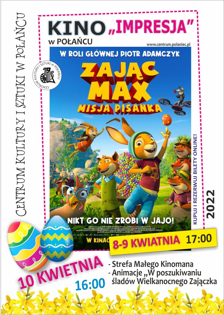 Plakat kino- Zając max