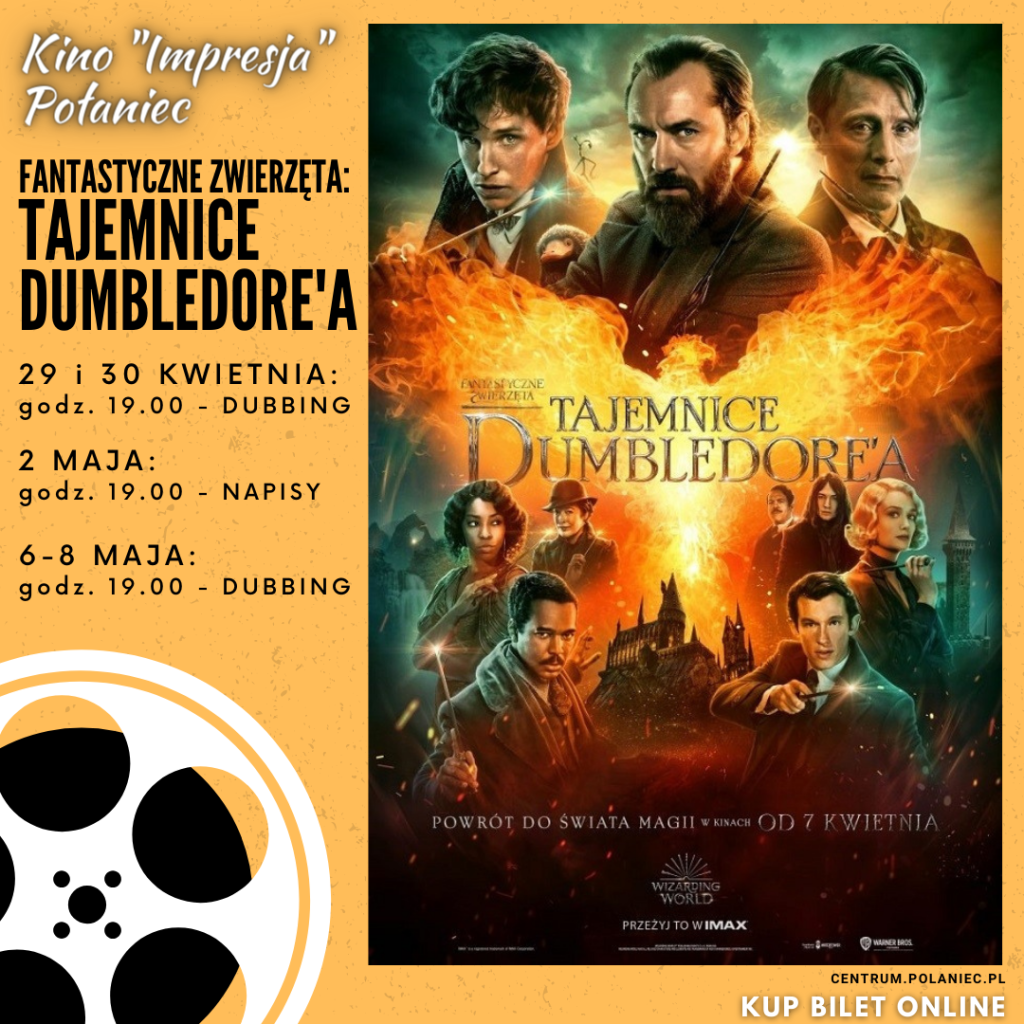 Plakat Fantastyczne Zwierzęta: Tajemnice Dumbledorea