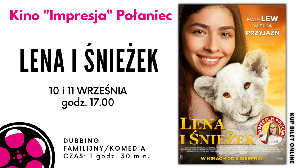 plakat filmu Lena i Śnieżek