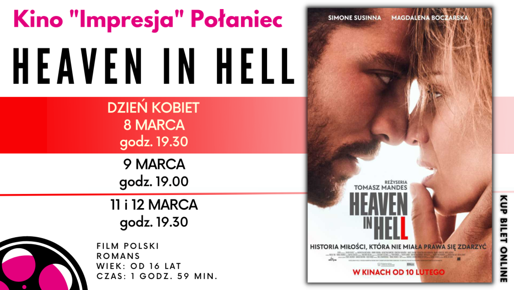 Plakat kinowy Heaven in hell