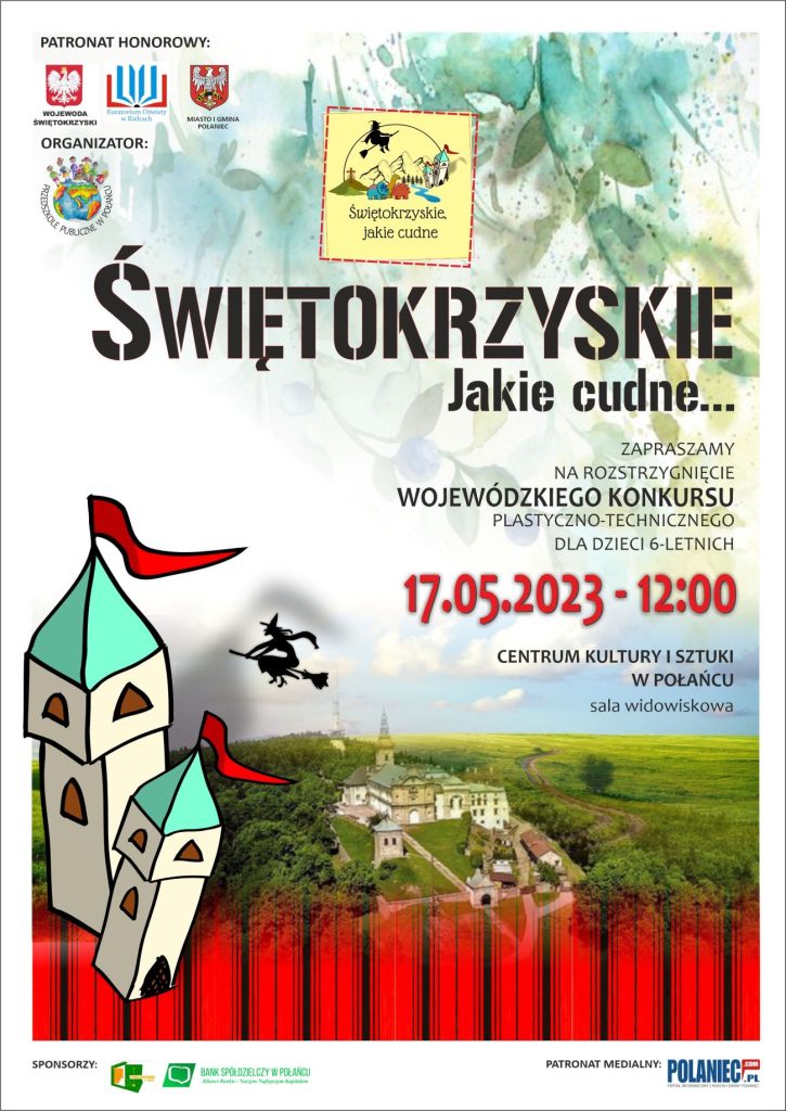 Plakat Świętokrzyskie Jakie Cudne CKiSz Połaniec